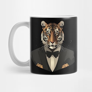 tiger gentleman Mug